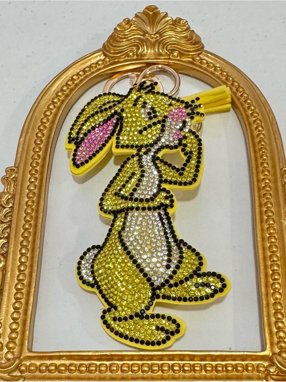 New Rabbit of Winnie the Pooh Keychain with Tassel
